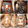 Non-Slip Home Decor Carpet Diatom Mud Cartoon Carpet Cute Cat-Shaped Area Rug  Living Rooms