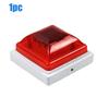 2Pcs Solar Strobe Warning Light LED Lamp Rechargeable Night Safety Driving Solar Strobe Flashing Lights LED Chip Car Accessories