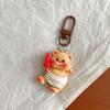 Lovely Cartoon Little Bear Keychain For Women Girls Cute Sweet Backpack Decoration Kawaii Car Keyring Accessories Couple Gift