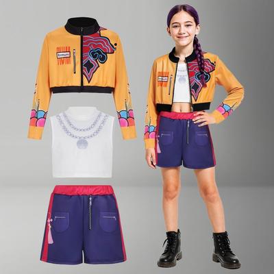 K-Pop Dämonenjäger Cosplay Kostüme Mädchen Zoey Mira Rumi Fantasy Rollenspiel Outfits Kpop Halloween Karnevalsparty Anzüge
