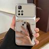 Case for Xiaomi Redmi Note 11S 5G,POCO M4 Pro 5G Trending Big Window Cover Mirror Phone Casing