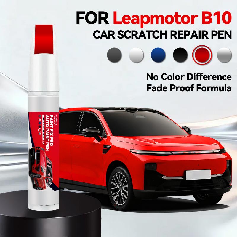 OPRTAMG Purpose Vehicle For Leapmotor B10 Car Paint Repair Pen Touch Up Scratch Remover DIY Auto Accessories White Black 105 Gre