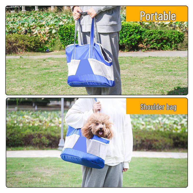 Portable Single Shoulder Pet Carrier Bag for Cats and Dogs