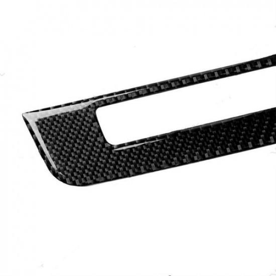 For Mercedes Benz GLA CLA Dashboard Panel Center Console Trim Cover Carbon Fiber