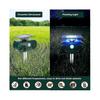 Waterproof Solar Ultrasonic Cat Repeller Outdoor Cat Repeller with Flashing LED Ultrasonic Animal Repeller for Dogs Squirrels Birds Wild Animals