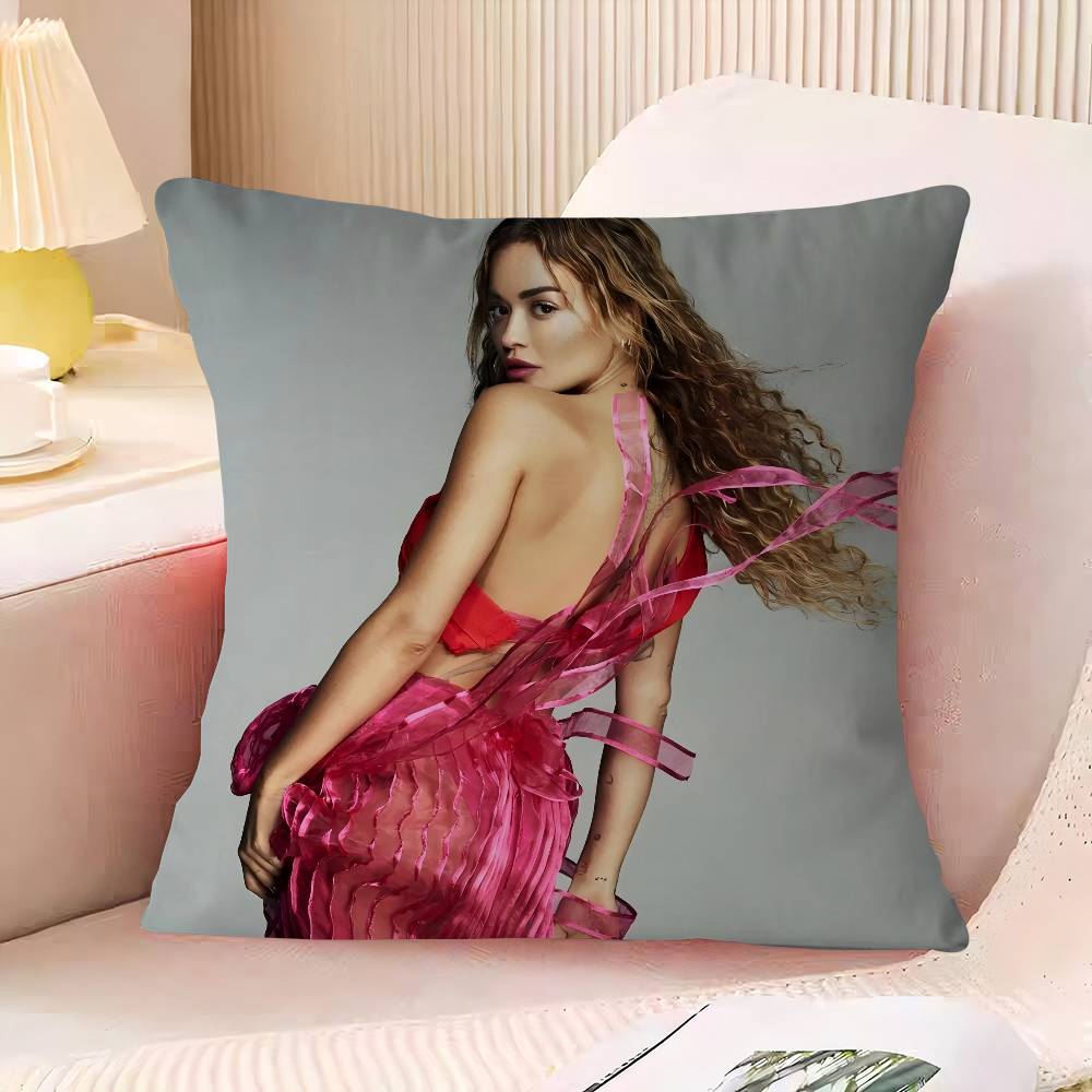 R-Rita O-Ora Pillowcase Toon Gift Cushion Cover Bedroom Home Sofa Chair Seat Decor Pillow Case
