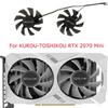 for Galaxy RTX White for KFA2 GTX1660Ti White for GALAKURO GTX 1060 for GALAKURO RTX2070 for graphics card replacement cooling fan for GPUs 2-piece