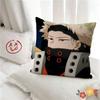 pc Cartoon Anime Character Katsuki Bakugo Pillow Case Fashion Square Pillowcase Bedroom Sofa Room Ins Decoration Leisure