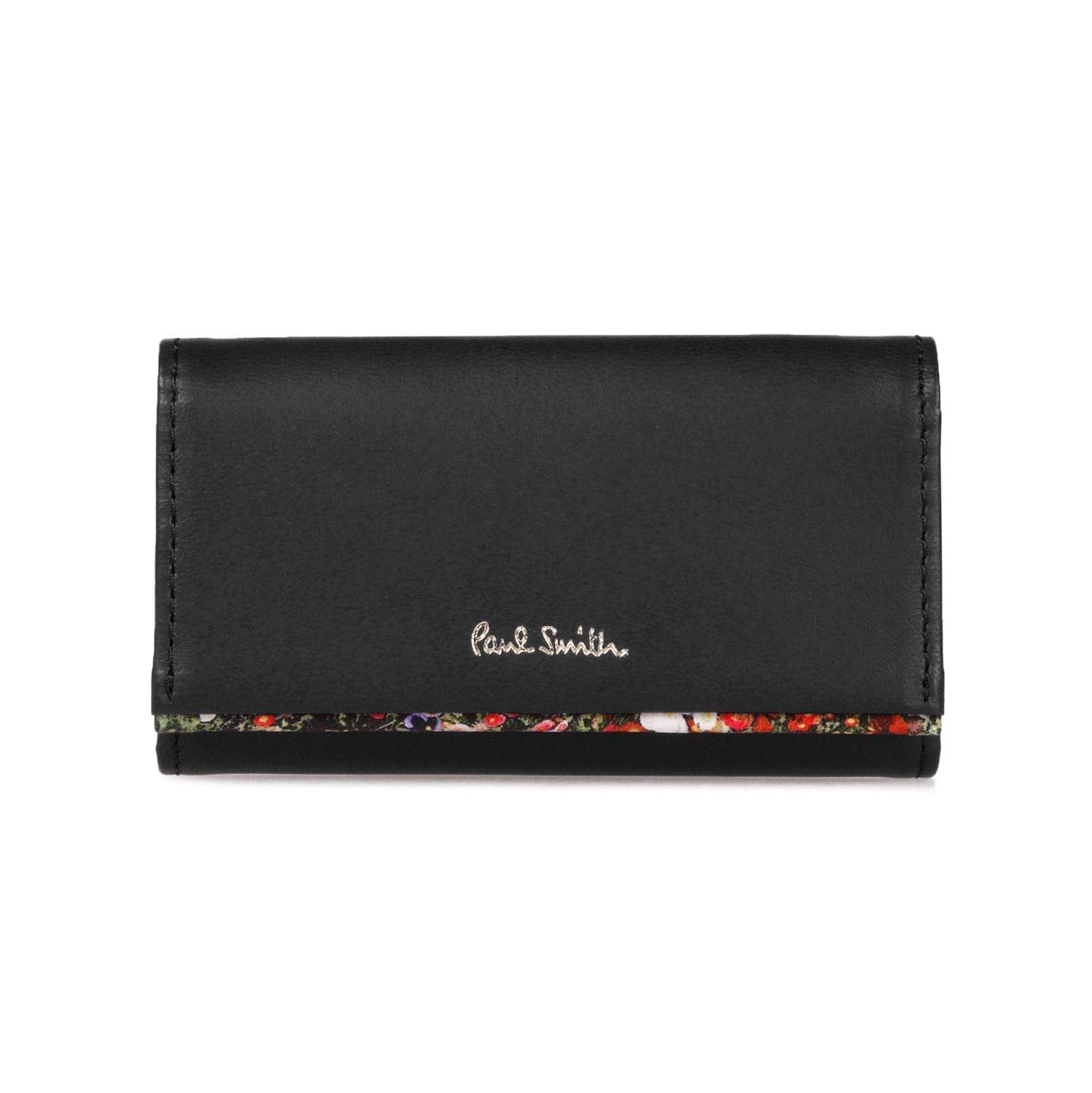 

Personalized Garden Floral Trim 4 Row Key Case Keychain Genuine Cosmetic Box Shop Bag 873913 BPW100 Set Item No [Paul Smith] (Black Personalized) чорний