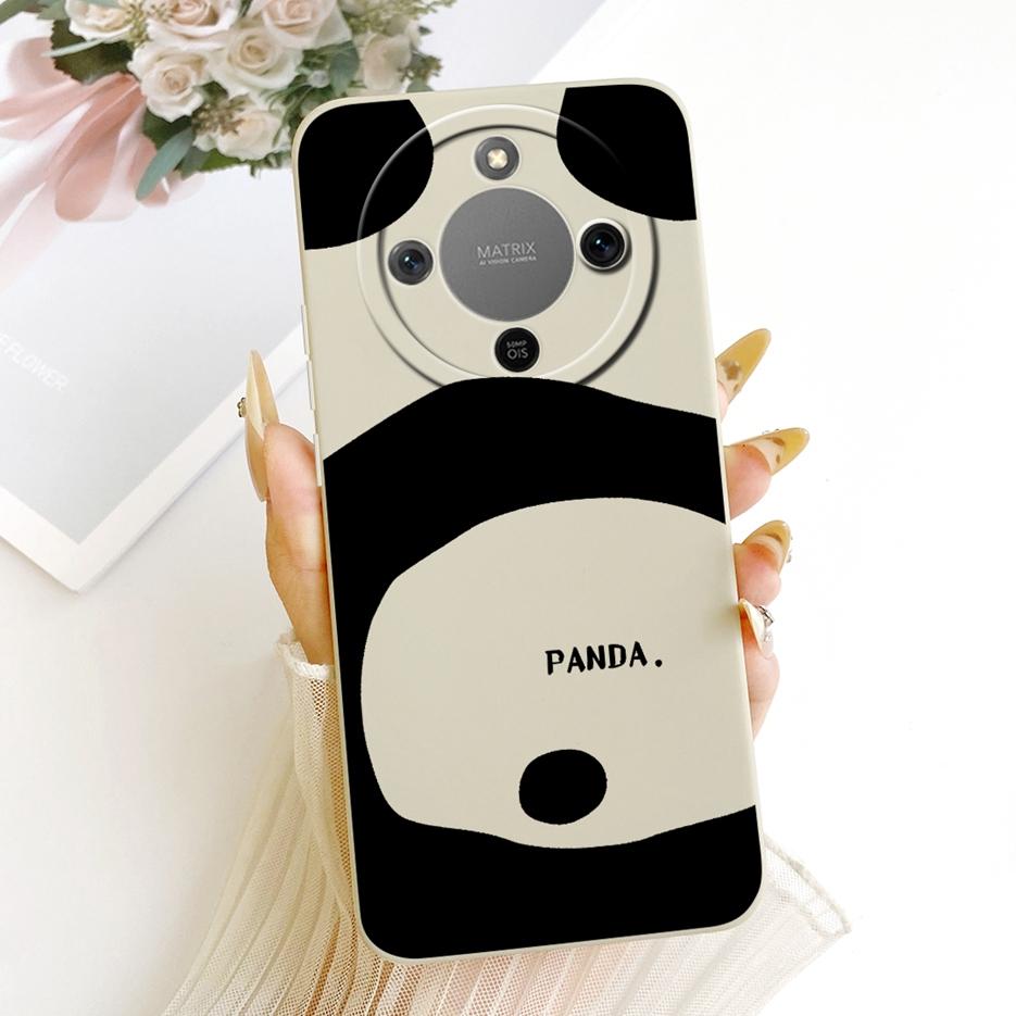 For Honor Magic 8 Lite Case Honor X9d MTN-NX1 Cute Dog Panda Cartoon Cover Silicone Case For Honor X70 X 70 HonorX9d Soft Fundas
