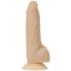 Vibrator - Naked Addiction Rotating & Vibrating Dong with Remote 18 Cm Vanilla