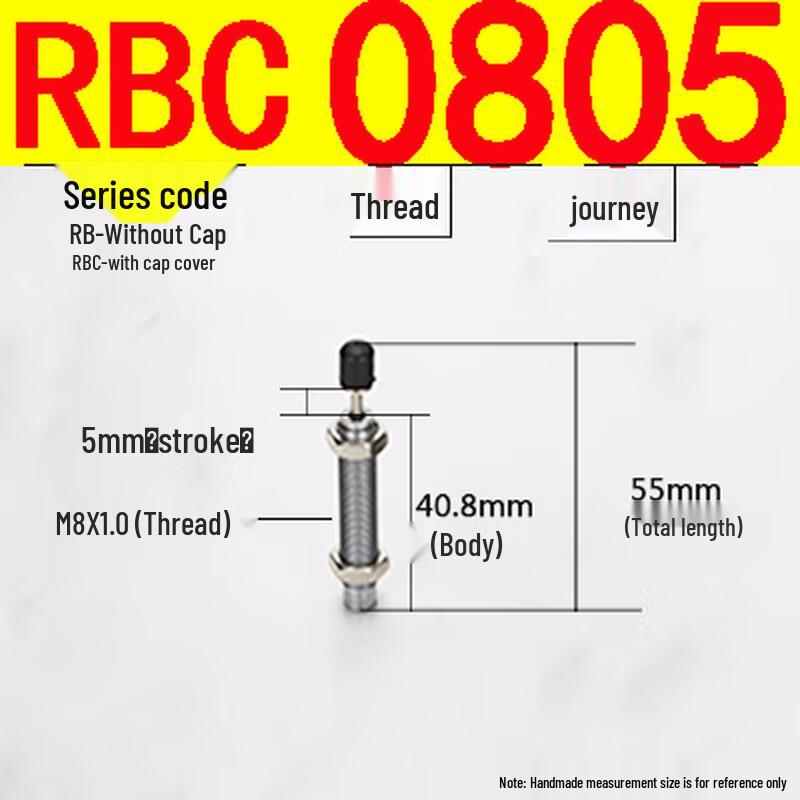 Maidian Hydraulic Damping Shock Absorber M8 Thread
