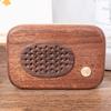 Baby's Beech Cartridge Box Storage Teeth Creative Modeling Commemorative Preservation Wooden Ornaments