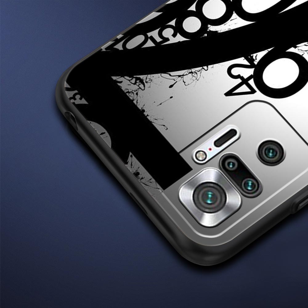 Number Pattern Phone Case Cover for Redmi 14C 10C Note 15 14 13 12 10 11 K40 Pro Plus 5G Soft TPU Shockproof Shell Fundas Capas