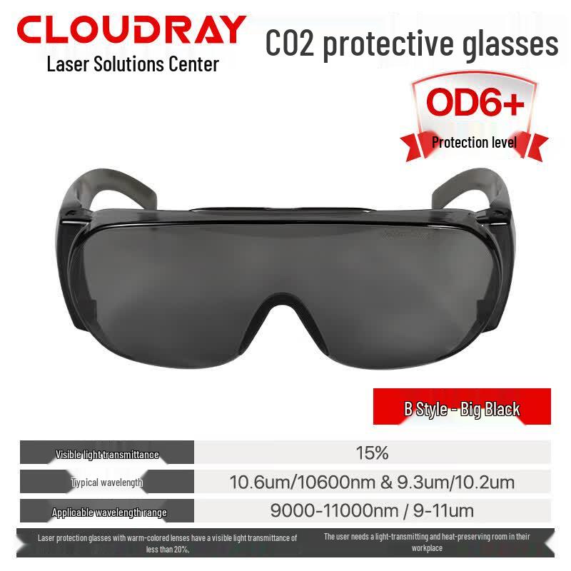 Cloudray 10600nm CO2 Laser Safety Glasses