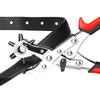 Leather Belt Hole Punch Plier Eyelet Puncher Revolve Sewing Machine Bag Setter Tool Watchband Strap Household leathercraft