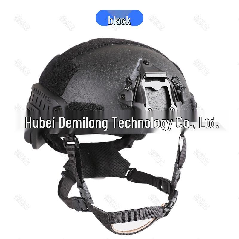 Enhanced Fiberglass Helmet with 1.5KG Reinforced Design and Wendy Suspension – New Tactical Version