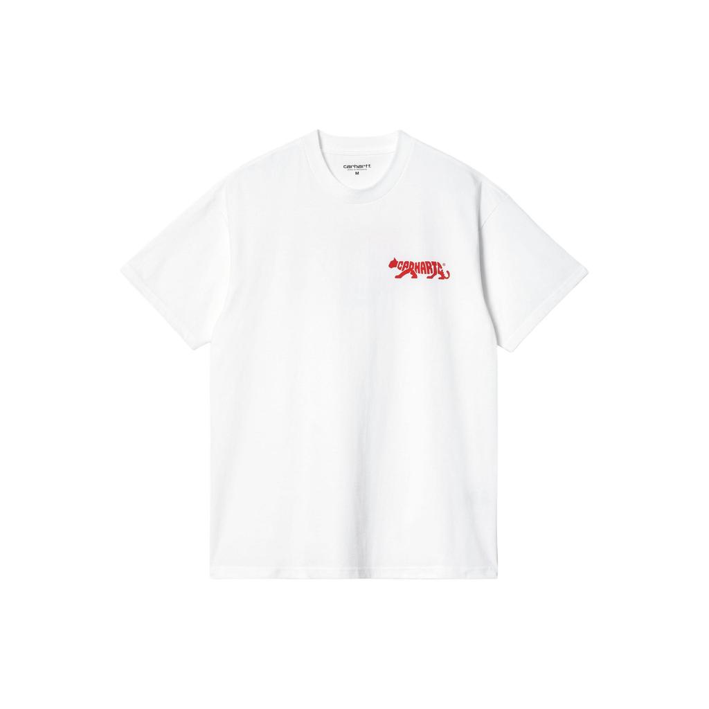 Carhartt WIP SS24 S/S Rocky T-Shirt Loose Fit Short Sleeve Men Tops White I033258-02-XX