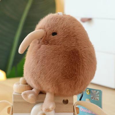 Trendy Cute Bird Plush Toy Colorful Soft Parrot Sparrow Dolls Bird Pendant