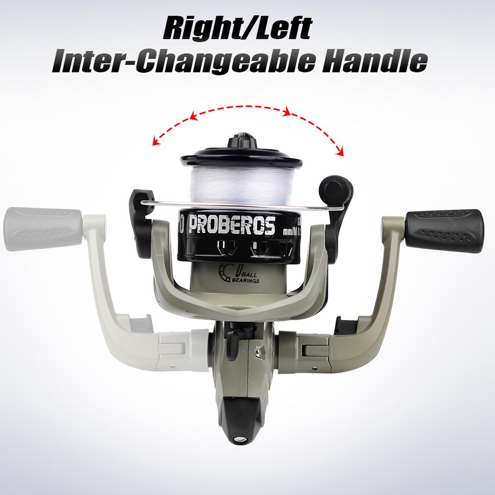 Ultralight 1000 Series Lure Spinning Reel for Beginners - Ideal for Sea Fishing