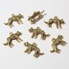 Pack of 20 Alloy Leopard Pendants for Creative DIY Jewelry Projects and Accessories Animal Charm Necklaces Supplies