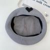 Spring and summer new love milk silk beret fashion female versatile temperament hat female painter hat tide