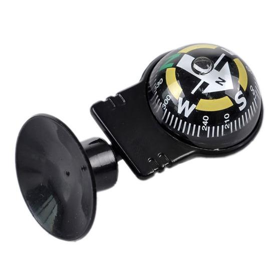 Black Car Dashboard Boat Truck Suction Mount Pocket Navigation Compass Ball