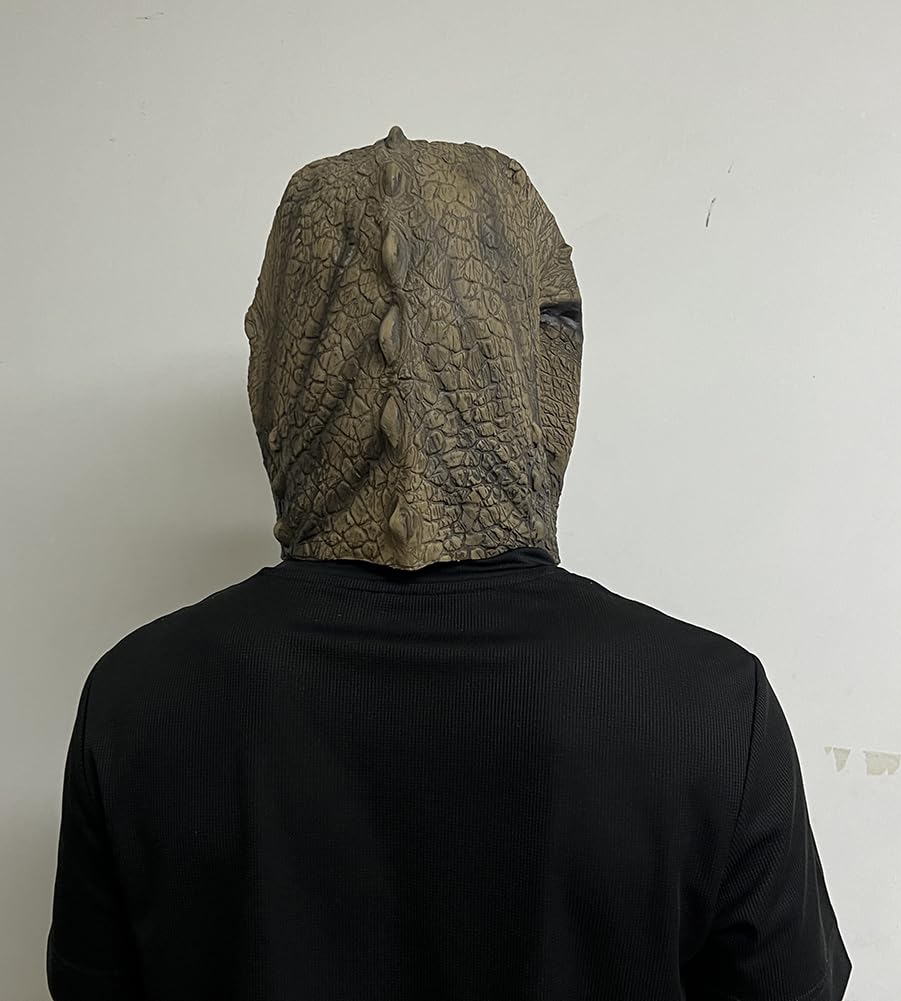 [TASOGARA] Halloween Animal Mask, Latex Mask, Costume Mask, Cosplay Mask, Event Party (Tyrannosaurus)