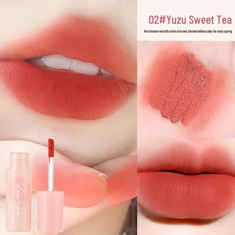 

ROOBOO Хуань Е Мягкий Туман Блеск для Губ: Увлажняющая, легкая отбеливающая грязь для губ – Идеально для студентов.