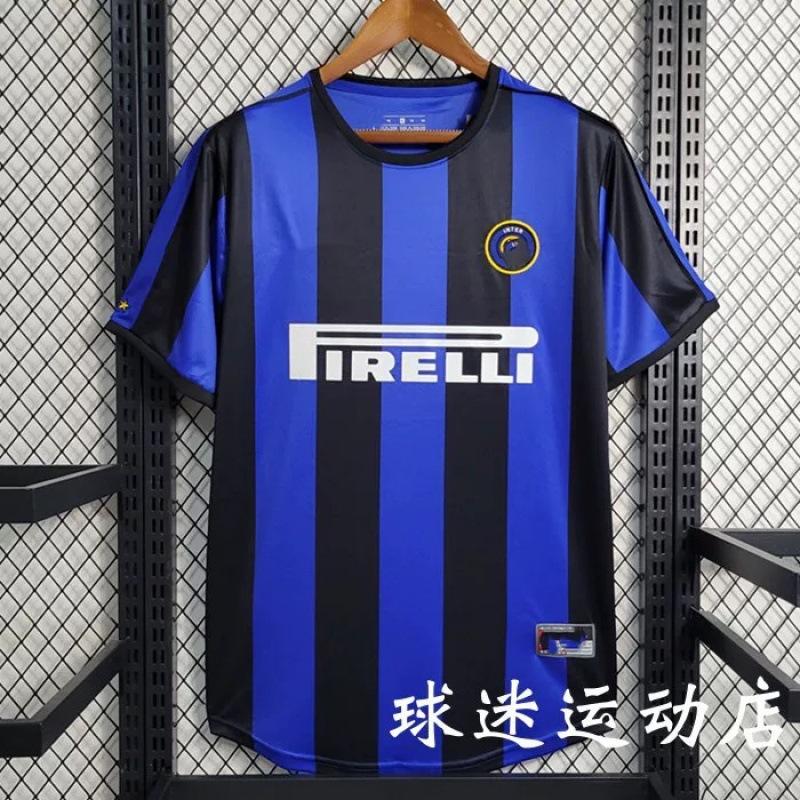 Vintage Jersey Nostalgic Football Jersey Inter Juventus Club Jersey Zidane Pierre Ronaldo Jersey