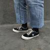 E Leinenschuhe Damen Imitation Kaschmir Student Vielseitige Board Schuhe Stern Schuhe