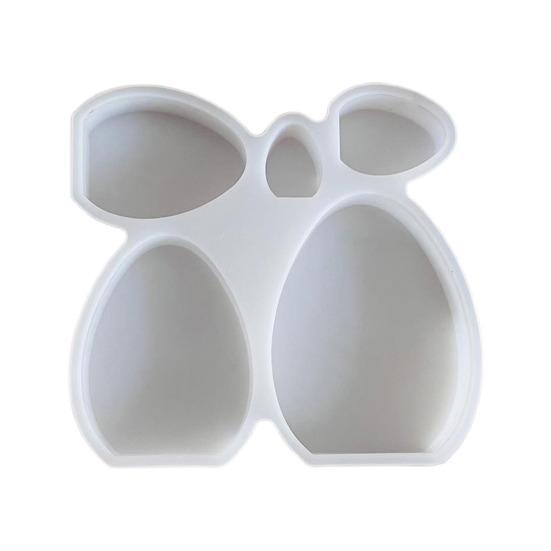 

Силиконовая форма для пасхального яйца, форма для изготовления украшений для яиц своими руками, форма для украшения яиц своими руками, литье из эпоксидной смолы, силиконовая форма белый