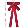 Lapel Flower Women's Ribbon Bow Collar Accessory Brooch Pin