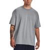 Under Armour Camiseta de Manga Corta con Cuello Redondo y Logo Estampado para Hombre Tops Gris 1384037-035