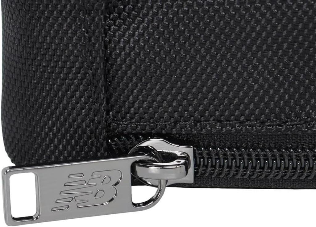 New Balance Golf Ball Holder [Synthetic Leather Series] (Holds 2 Balls) / 012-5284004 010_Black FR