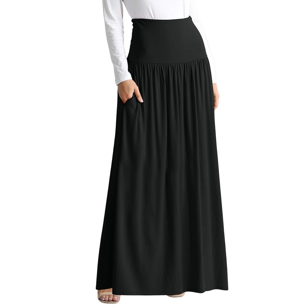 Damenmode Farbiges Midikleid