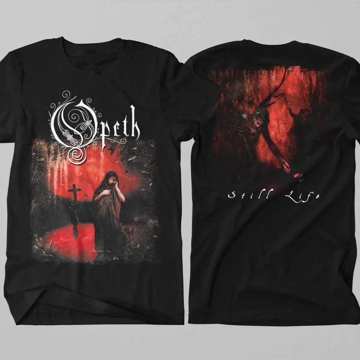 2 Sides Opeth Band Still Life 25th Anniversary Shirt Black Unisex HL202 M