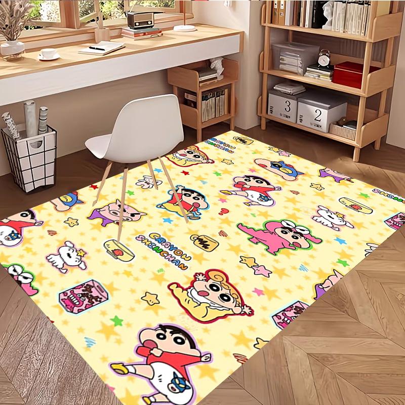 Cartoon comics Print Rug, Washable Floor Carpet, For Entryway Dorm Laundry Room Office Study, Home Decor Birthday Christmas Gift