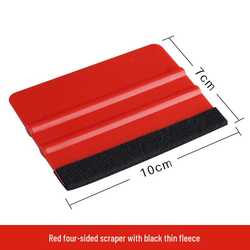 Car Color Change Film Squeegee with Felt Edge – Application Tool for Plastic and Advertising Films