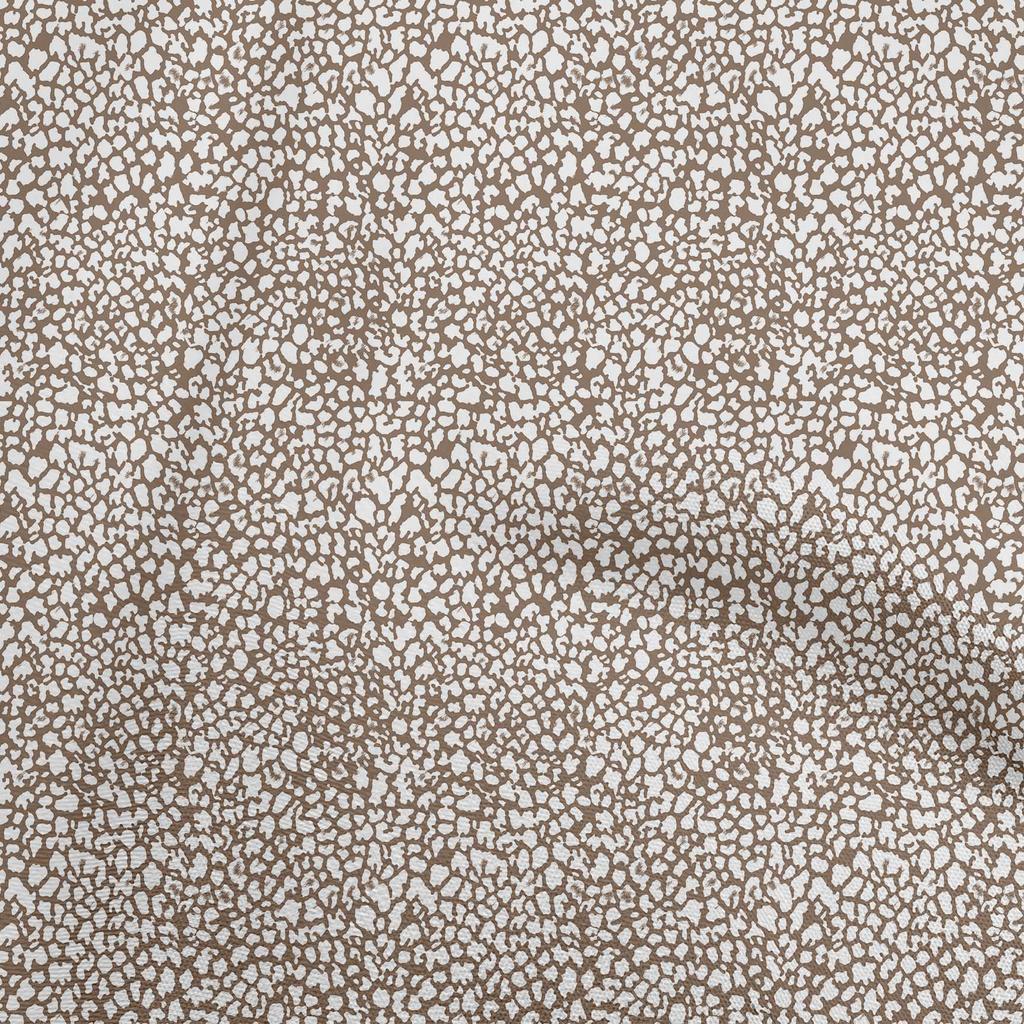 oneOone Cotton Poplin Black Fabric Animal Skin Dress Material Fabric Print Fabric By The Yard 42 Inch