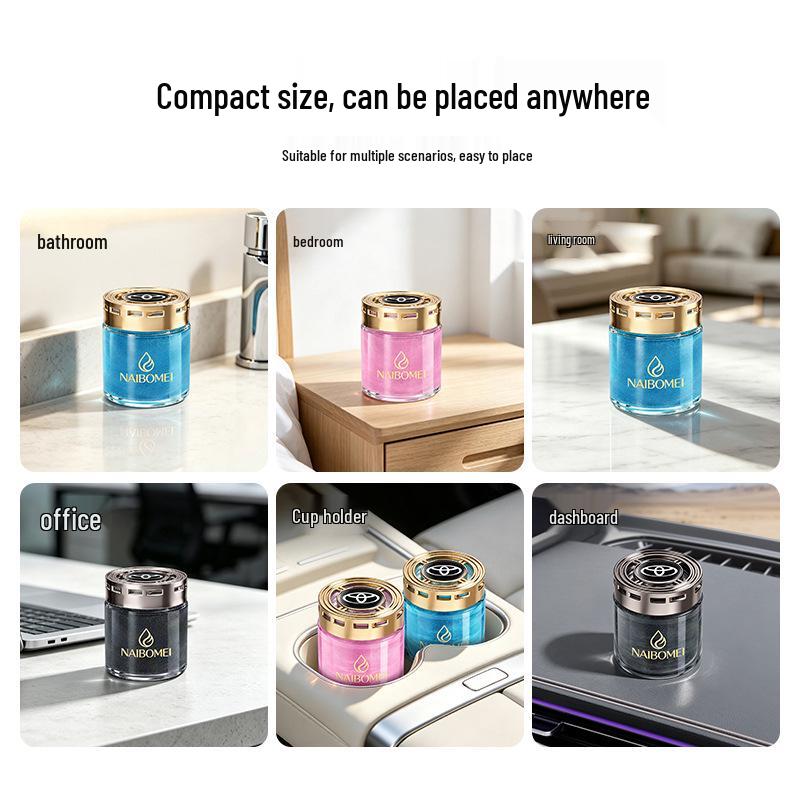 Toyota Corolla, Sienna, IZOA, Yaris, CHR, Raize Car Air Freshener: New Car Scent Solid Perfume