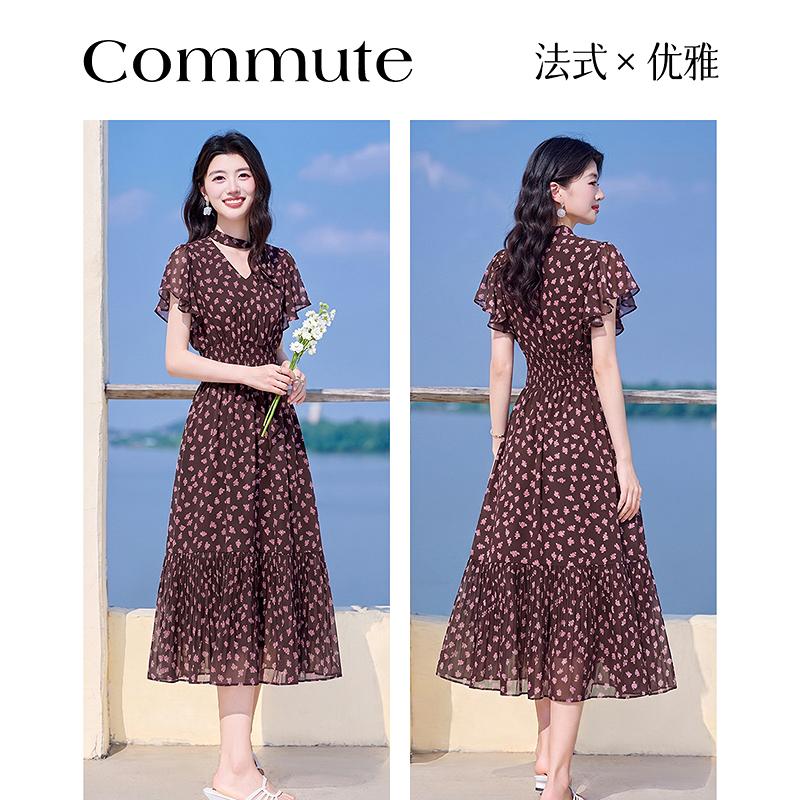 Design Sense Niche Fashion Temperament Slimming Dress for Small Figures