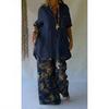 Spring Women's Floral Print Mid-Length Sleeve Top & Long Pants Set 2026