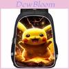 Pikachu Plecak dla Dzieci Lekki Duża Pojemność 3D Tkanina Oxford Szkoła Edukacja