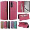 Magnetische Lederhülle für Samsung Galaxy S26 S25 S24 S23 S22 S21 S20 S10 Plus FE S25 Edge Business Flip-Brieftasche mit Kartensteckplatz Abdeckung