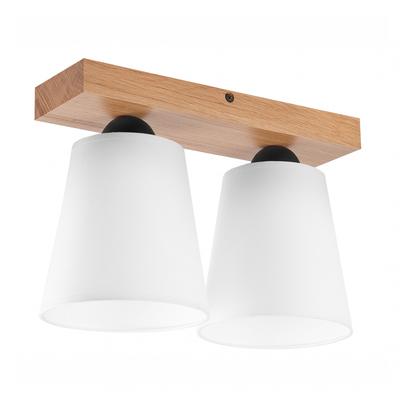 Lula LM-2.200 Ceiling Lamp 1-light Oak/white 47584