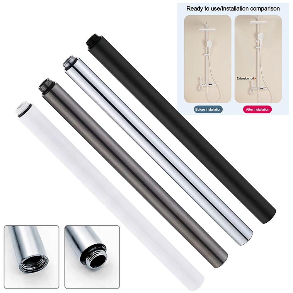 Nerezová prodlužovací tyč do sprchy 30 cm Prodloužení sprchy Nový držák sprchy