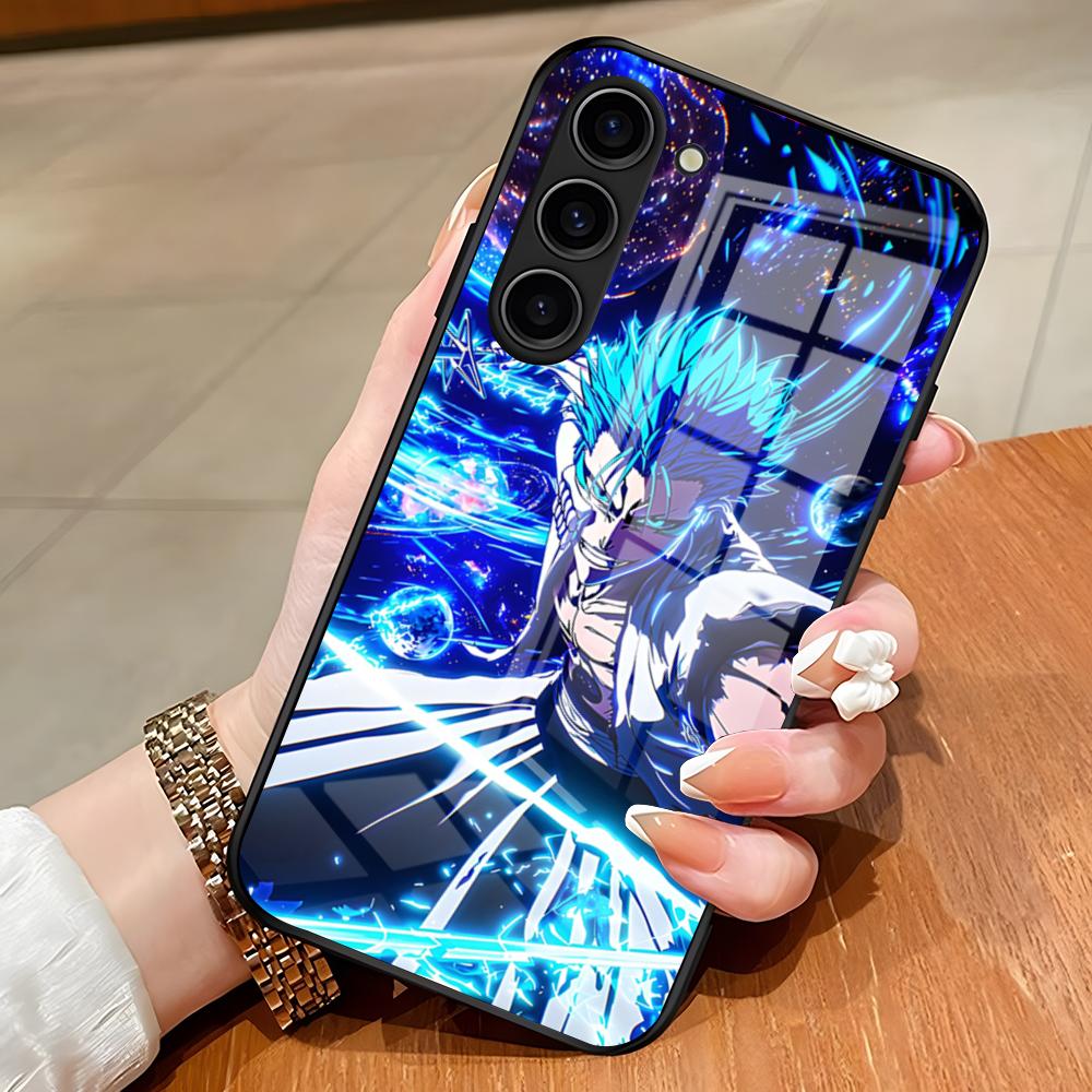 Bleach Grimmjow Anime Phone Case For Samsung S26 S25 Edge Ultra S23 S22 S21 S20 Ultra Plus S24 Fe A54 A53 A25 Glass Cover
