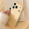 Korean Style Color Grid Pattern for Apple 17promax Phone Case for IPhone 16 for 14 Anti Drop Soft 15 Niche 12 All Inclusive