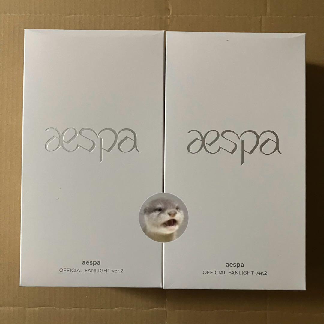 

[USED] aespa OFFICIAL FANLIGHT ver.2 2